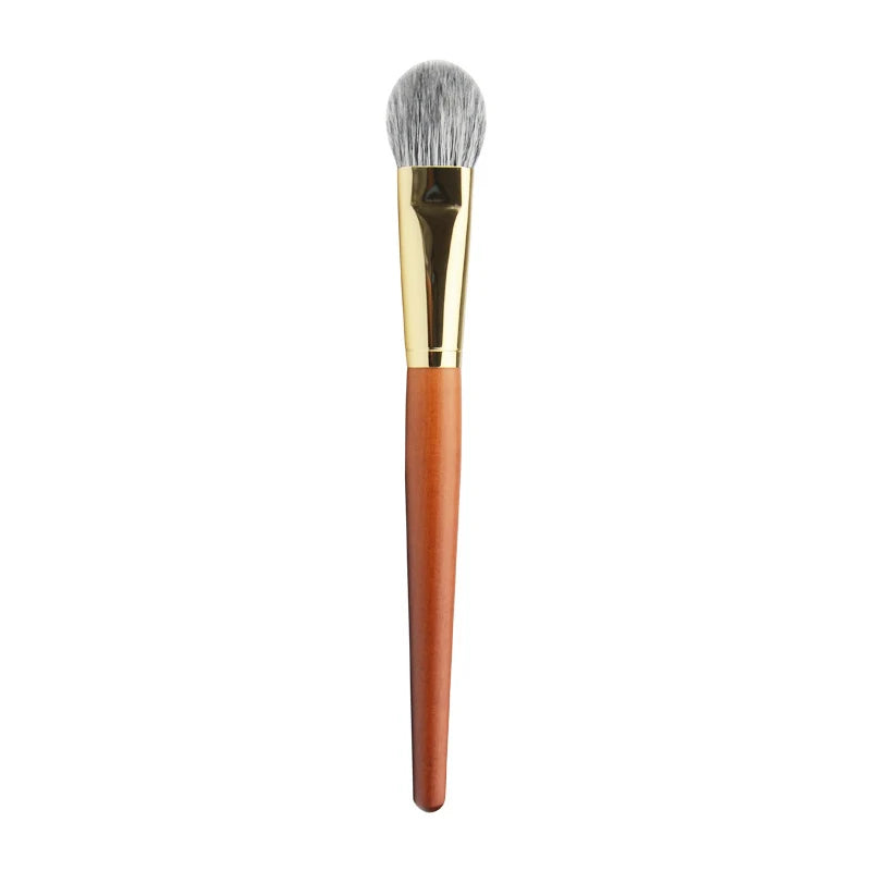 Natural Goat Hair Blush Brush – Pro Makeup Tool