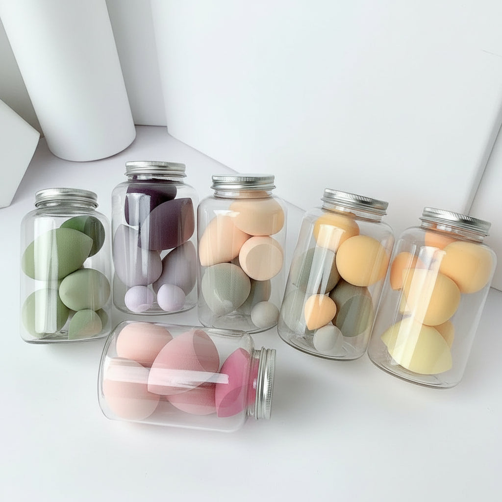 7-Piece Makeup Beauty Egg Collection