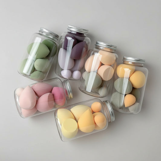 7-Piece Makeup Beauty Egg Collection