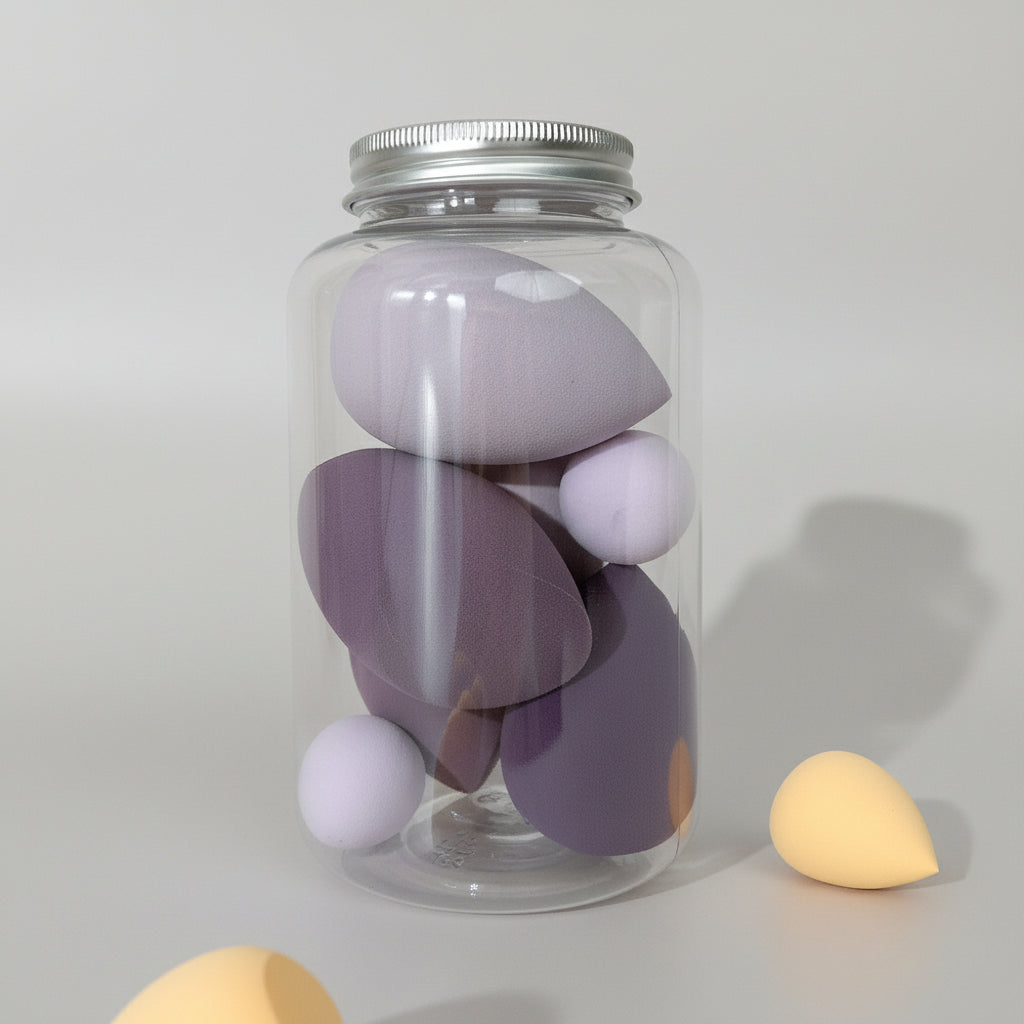 7-Piece Makeup Beauty Egg Collection