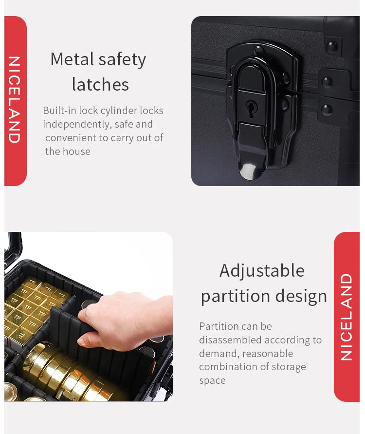 Professional Makeup Case with LED Mirror – Rolling Cosmetic Cart for Hairstylists & Salons