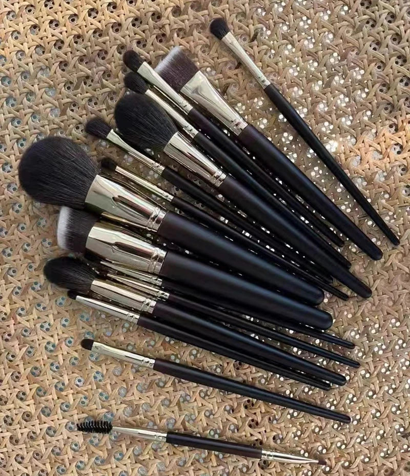 Makeup Brush Set Natural Goat Hair 15pcs New Arrivals Professional Makeup Brushes