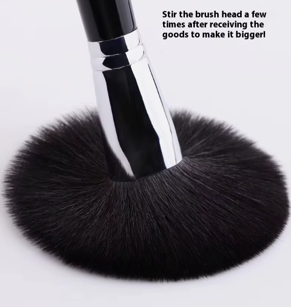 Stasy Beauty™ Pro Brush Set – 18-Piece Black Collection with Natural Hair & Fiber