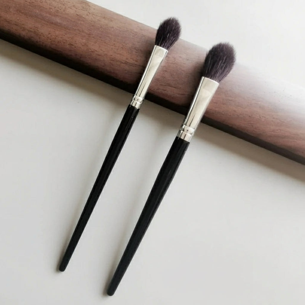 Professional Highlighter Makeup Brush – Natural Goat Hair Cosmetic Tool