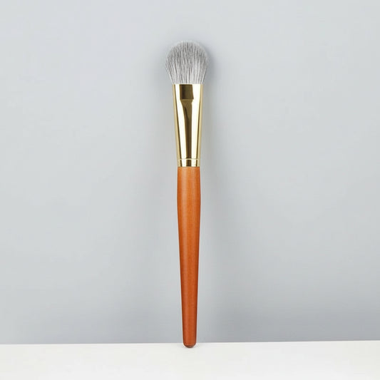 Natural Goat Hair Blush Brush – Pro Makeup Tool